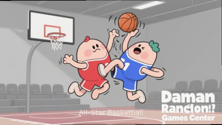 All-Star Basketball Diwali Celebration All-Star Basketball Diwali event with players in traditional Indian attire on a court decorated with rangoli and diyas with All-Star Basketball watermark
